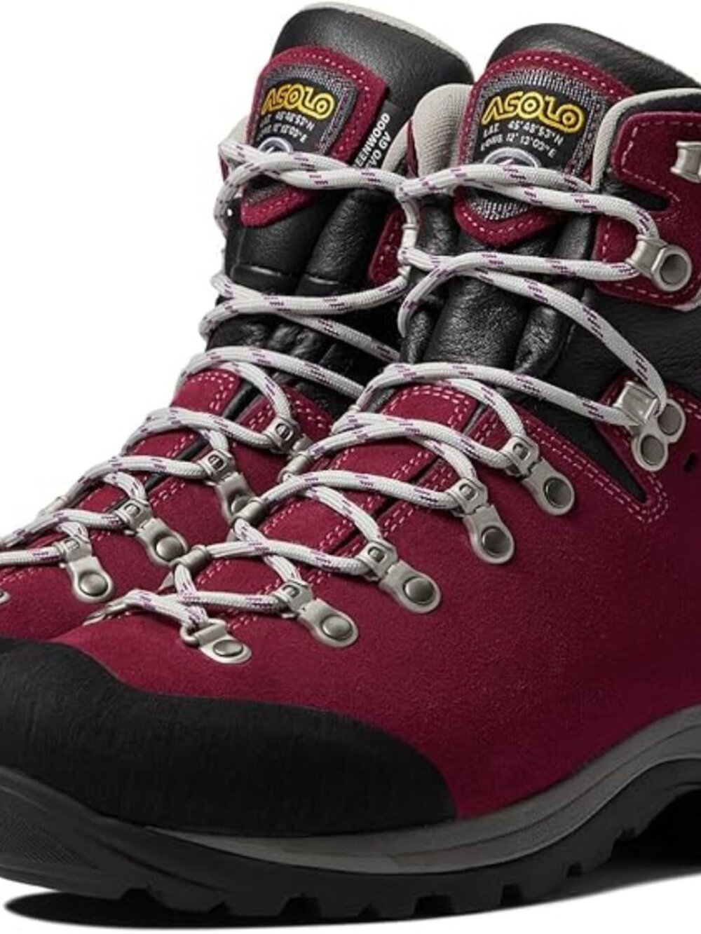 Asolo Greenwood EVO GV Maroon Grapeade Size 8.5 Womens Hiking Boot